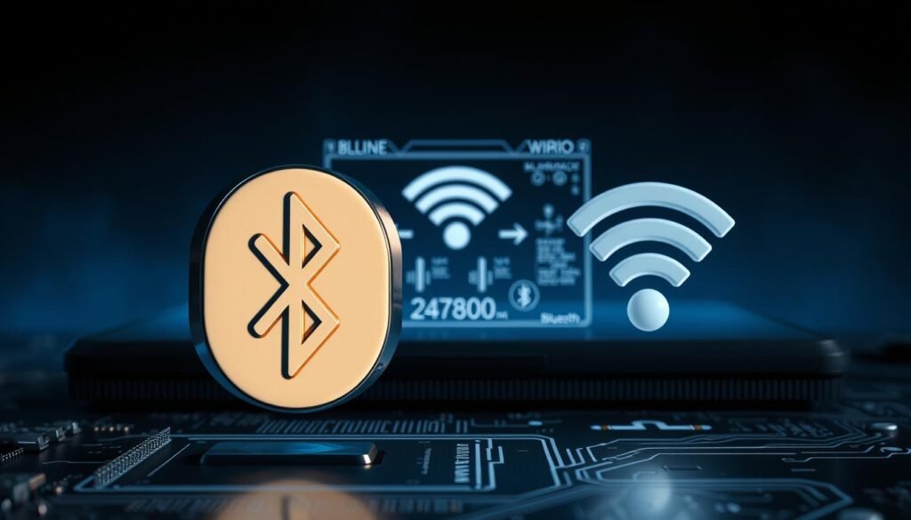 Bluetooth und Wi-Fi Grundlage für Airdrop