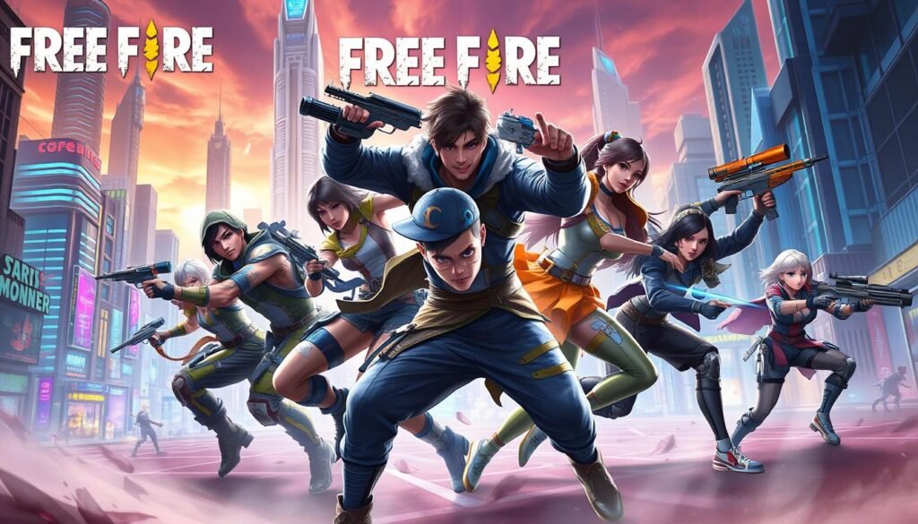 Free Fire Charaktere