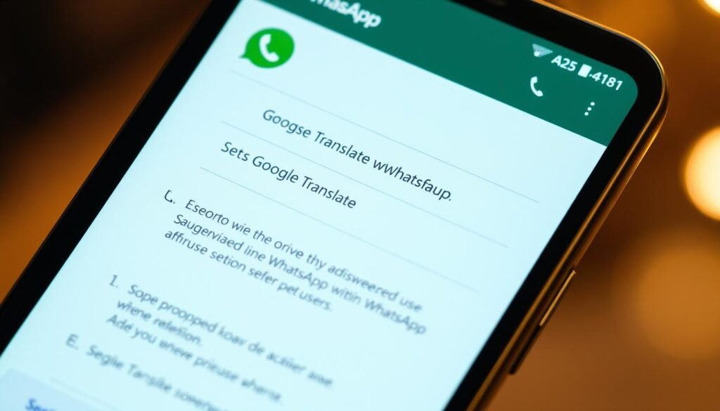 Google Übersetzer in WhatsApp einrichten