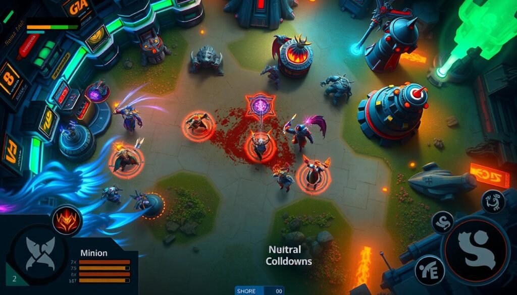 MOBA-Spielmechaniken