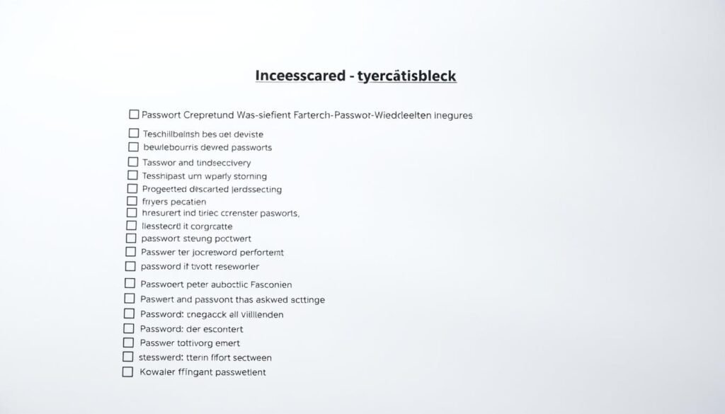 Sicherheitsfragen Checkliste