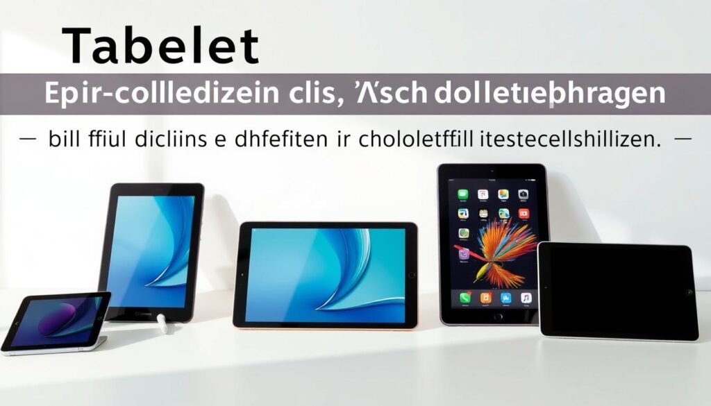 Tablet-Vergleich für verschiedene Schulstufen
