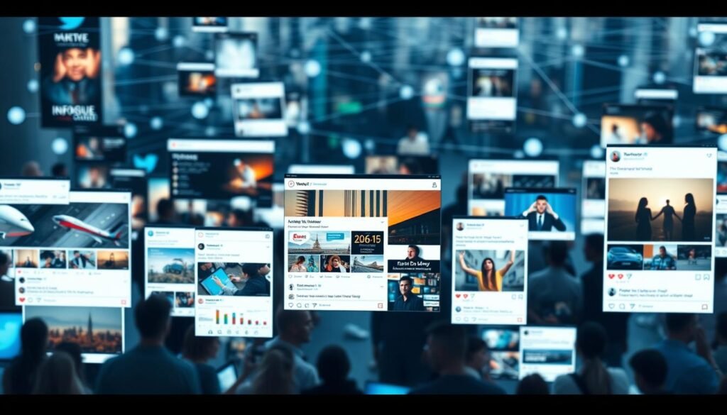 Tweets auf X mit verschiedenen Medien