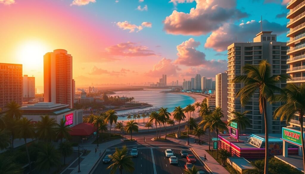 Vice City Spielwelt Grand Theft Auto