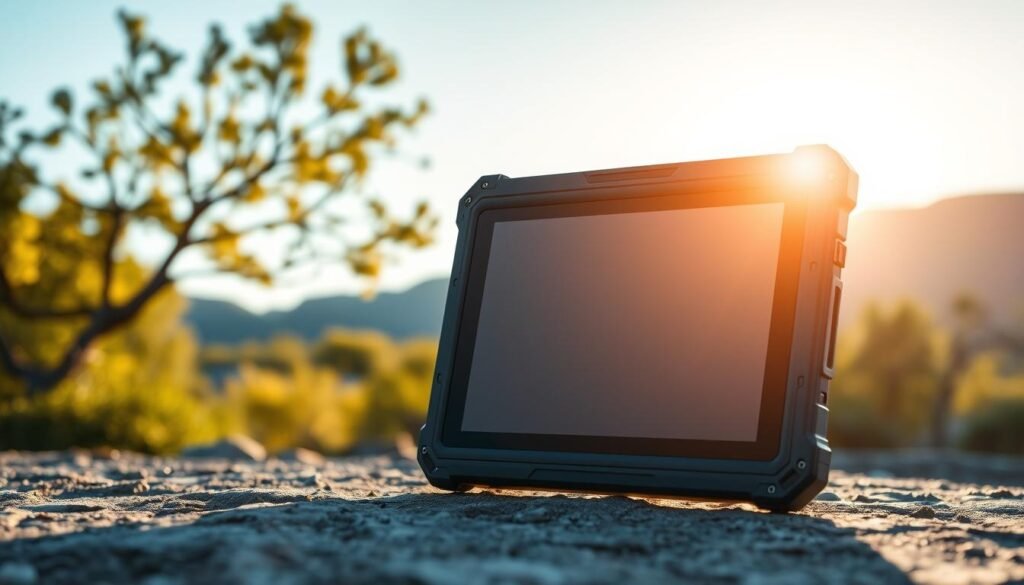 robustes Tablet mit Schutzklassenzertifizierung